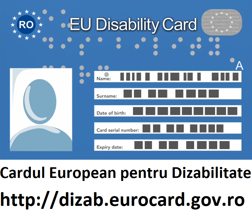 Cardul european pentru dizabilitate
